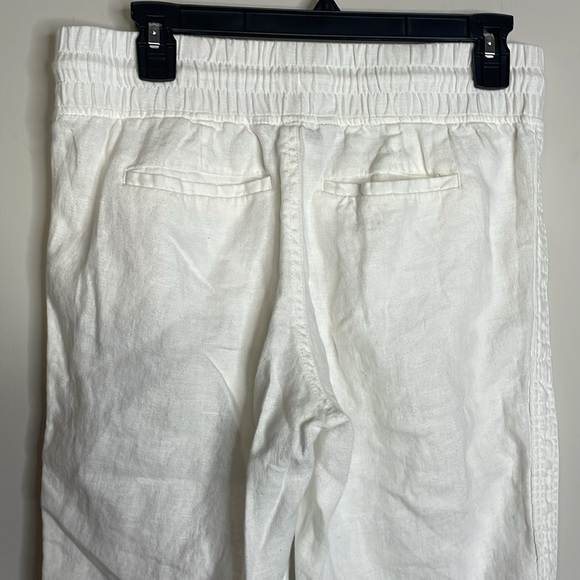 Athleta | Women’s 100% Linen Cabo Joggers Size 4 Petite - Picture 5 of 8